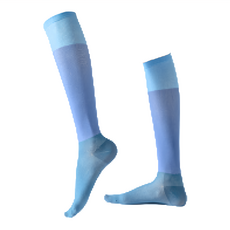 PORA BELLA 漸層運動壓力襪 女款, 藍色, 26cm