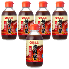 萬家香 醃烤肉醬 精釀醬油為基底, 225g, 5瓶