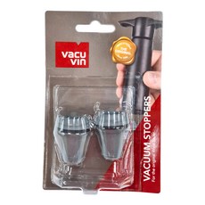 Vacu Vin抽真空酒瓶塞（黑）, 黑色, 2個