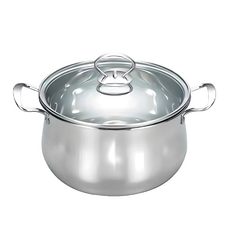 SILWA 西華 福氣鍋, 24cm, 銀色, 1個