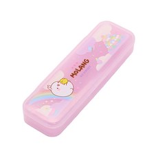 MOLANG 萌浪兔 鉛筆盒, 1個, 粉色