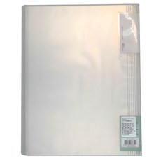 KOKUYO 國譽 NOViTA 收納資料夾，最薄8mm，最厚50mm，自動調整寬幅，霧面加工, 透明色, 1本