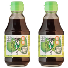 HIKARI FOODS 光食品 有機無油和風青紫蘇醬 日本產 有機成分高達99%, 2瓶, 200ml