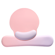 NAUGHTY GHOST 頑皮鬼 馬卡龍系列 人體工學護腕套組, 芋頭草莓, 1組