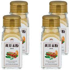 新光洋菜 黃芥末粉 適用於調製各式沙拉醬、沾醬或用於美式料理, 30g, 4罐