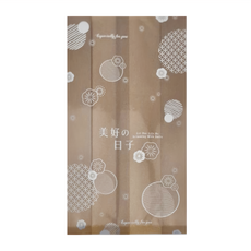 Pomei 普美 折角背封袋 美好日子 9x16.5+4cm 台灣製, 100個, 1組