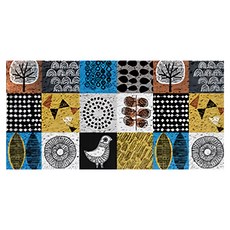 好物良品 可剪裁玄關絲圈刮泥墊 120 x 60cm, 自然森林, 1個