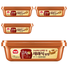 Haepyo 韓式傳統大醬 韓國產12種食材製成 順昌傳統工藝, 170g, 4盒