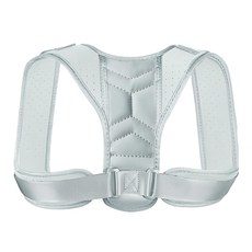 隱形防駝背姿勢矯正帶 8mm高密度海綿天鵝絨布 尼龍織帶, 1個