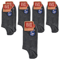 B.V.D. 懷舊低口直角童踝襪 6雙