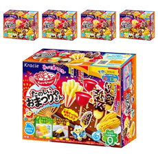 Kracie 葵緹亞 知育菓子 DIY 祭典小吃小達人, 5盒