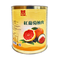 紅獅 紅葡萄柚肉 內容量 3kg 固形量 1.7kg, 1罐