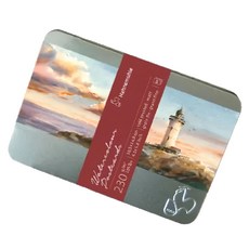 Hahnemuhle 水彩明信片 230GSM冷壓紋理，易於上色，適合水彩、色鉛筆等多種媒材, 1個