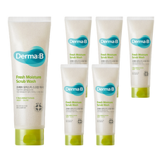 Derma B 清新保溼磨砂沐浴露 Fresh Moisture Scrub Wash, 250ml, 6條