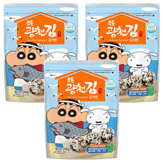 Baekje 百濟 蠟筆小新 海苔酥 口感豐富有層次, 什錦海鮮, 50g, 3包