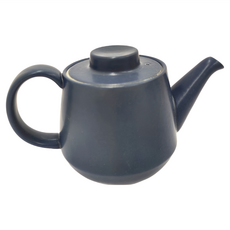 KIHARA 藍素磁釉 茶壺 φ11 H11cm 450cc 瓷 日本製造, 藍素, 1個