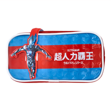 ULTRAMAN 超人力霸王 方型造型筆袋 布雷薩, 紅色, 1個