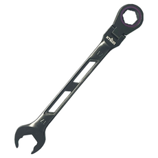 麒麟工具KYRIN 120齒快速搖頭棘輪梅開板手-17mm, 1個