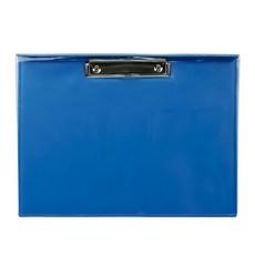 Lan CHYn 連勤牌文具 B PVC 多功能透明封面套板夾 LC-2006, 藍色, 1個