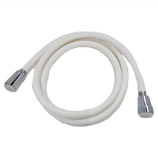 AQUADUO 高級型無扭結軟管, 360度旋轉, PVC材質, 防止漏水設計, 1.5m, 白色