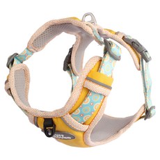 TUFFHOUND 它願 雙背心防暴衝胸背帶, 黃色, 1個