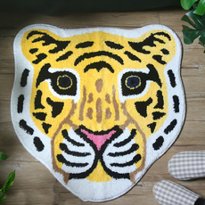 TROMSO 加洲雪毛尼吸水地墊, 霸氣獵豹 黃色