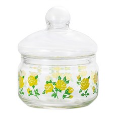 ADERIA 昭和糖果罐 小 黃玫瑰, 360ml, 1個