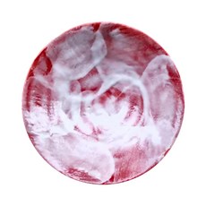 赤雪釉16.2皿-日本製, 16.2 x 5cm, 赤雪釉, 1個