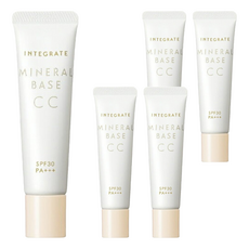 INTEGRATE 勻透亮顏CC霜 SPF30 PA+++ 高度透明感, 20g, 5條, 亮顏校色