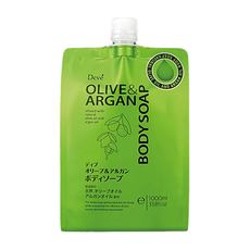 KUMANO 熊野油脂 DEVE 雙重保濕沐浴乳 補充包, 1L, 1包