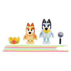 moose BLUEY 二入人偶組 皇后遊戲, Bluey & Bingo, 1組