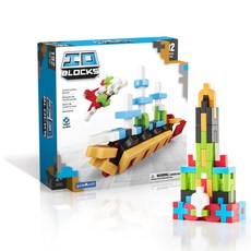 IO BLOCKS 智能積木 Set 192pcs, 軟質塑膠, 紙材質, 建議年齡4+, 外盒尺寸26cm x 21cm x 8cm, 1盒