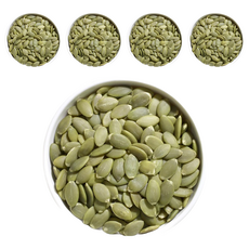 GreenMarket 菓青市集 生南瓜子300g x 5包, 健康零食, 無添加, 300g