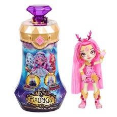 Magic MiXiES MOOSE TOYS LLC Pixlings 小鹿仙子 布偶玩具 Set, 1個, 26.4cm