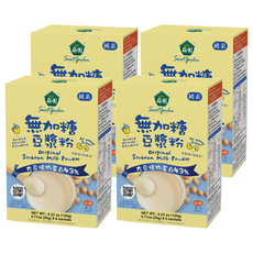 薌園 無加糖豆漿粉，含有高達43%的植物性蛋白質，非基因改造黃豆, 20g, 24包