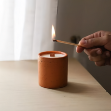 Smell Lemongrass 大豆香氛蠟燭 90g 天然大豆蠟 浪漫香氛 居家香氛, 玫瑰, 1個