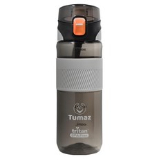 Tumaz 月熊 環保Tritan大容量直飲運動水壺, 黑色, 500ml, 1個
