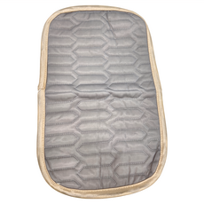 Margaery 平單式超涼感乳膠冰絲嬰兒涼墊, 灰色, 1件