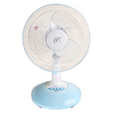 尚朋堂 10吋 高級桌扇 SF-1066, 台灣製造, 粉藍色