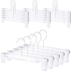 生活公式 高級款防滑褲架, 20個, 透明白色