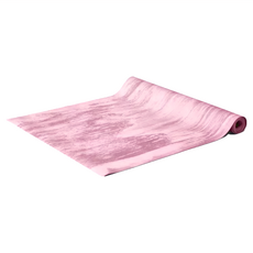 LOTUS 天然橡膠旅行瑜珈墊, 輕薄可折疊, 止滑, 1mm, 台灣製造, 183 x 61cm, 珊瑚粉, 1個