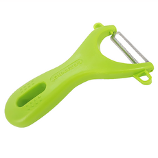 GOZENBO 御膳坊 健康煮磁扣式削皮刀/齒刀, 顏色隨機, 1支