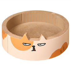 貓臉貓抓窩, 黃色, 1個