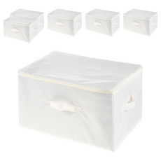 comet Home 牛津布收納箱 39L, 白色, 6個
