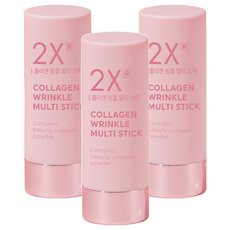 TONYMOLY 2X膠原蛋白抗皺萬用棒 透明質酸和彈性蛋白, 10g, 3支