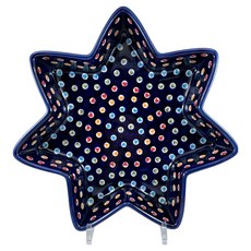 MANUFAKTURA 波蘭陶 星星造型大碗 30 x 30 x 5cm, 1個, 文青彩心