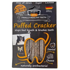 Qchefs 黑科技潔牙棒 75g 德國製 幫助對抗口臭和牙垢, 鮮乳酪起司, 1盒