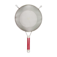 CHIN FON 豐饌雙層過濾網 紅柄 S-1692, 1支