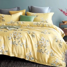 40支100%純天絲TENCEL 床包兩用被4件組