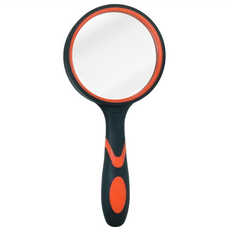 高倍率大鏡面放大鏡 小 (大款鏡面直徑10CM 小款鏡面直徑7.5CM), 1個